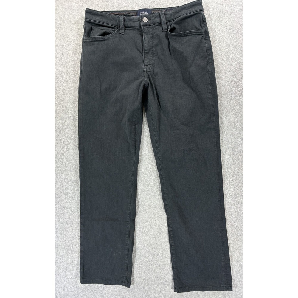 34 Heritage Charisma Comfort Rise 5 Pocket Jeans (Men's 34x32) Gray